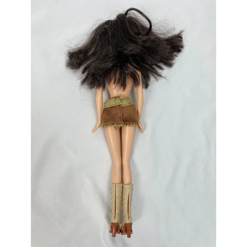 Barbie Doll My Scene Cub‎ Disco Delancy Brown Hair Purple Lips Eyes 1999 Mattel